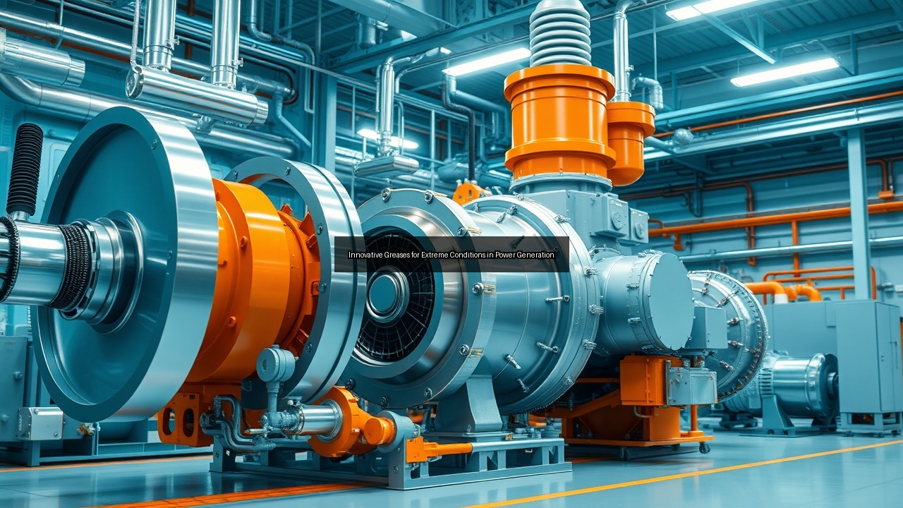 light lubrication gas generation lubrication power plants